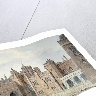 View in the Kitchen Court of St. James's Palace by John Buckler