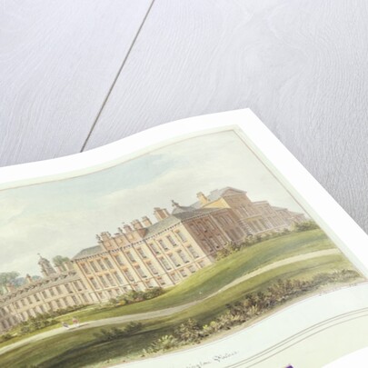 South East View of Kensington Palace, 1826 by John Buckler