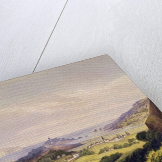 Carlist Fort El Parque with Fuentarabia and mouth of the Bidassoa, 1838 by Henry Wilkinson