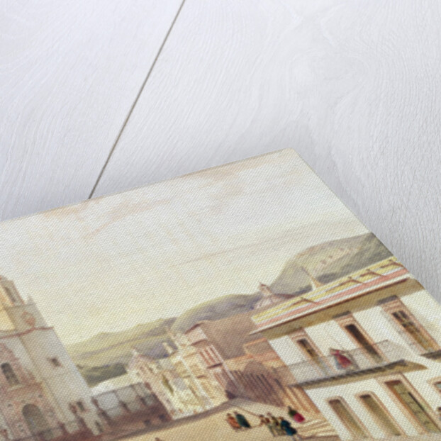 Plaza Mayor de Guonajuato by Carl Nebel