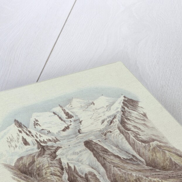 Mont Blanc from Brevin by School English