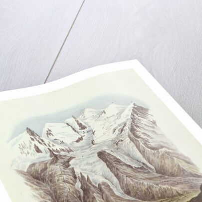 Mont Blanc from Brevin by School English