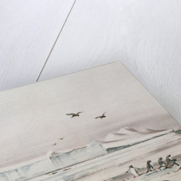 Antarctic Landscape by Edward Adrian Wilson