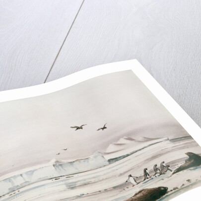 Antarctic Landscape by Edward Adrian Wilson