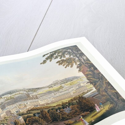 A View of Bath, 1817 by English School