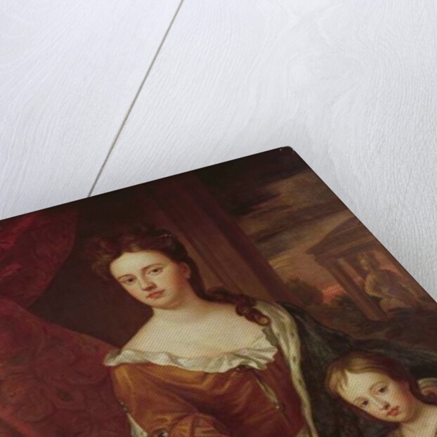 Queen Anne and William, Duke of Gloucester by Godfrey (after) Kneller