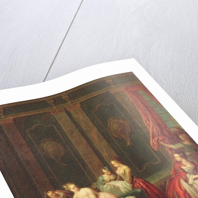 Bathroom Interior by Jean-Baptiste Joseph Pater