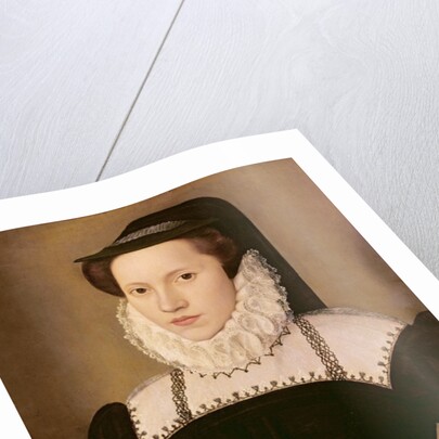 Portrait of Mary Ann Waltham, 1572 by Francois Quesnel