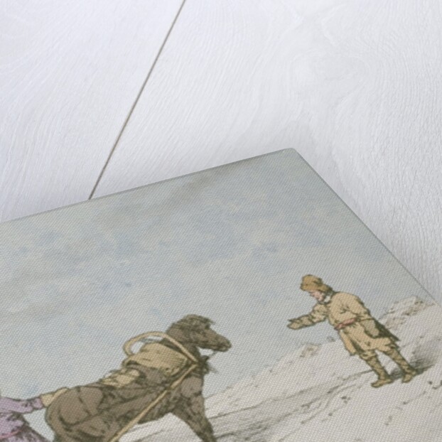 Finland Sledge, 1803 by John Augustus Atkinson