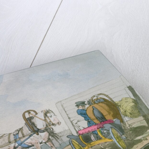 Droshka, 1803 by John Augustus Atkinson