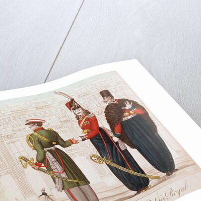 Cossack Officers by School French