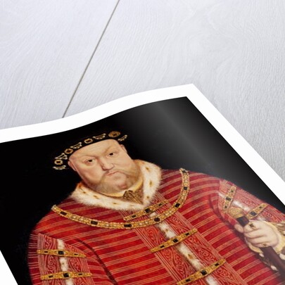 Portrait of Henry VIII by Hans Holbein the Younger