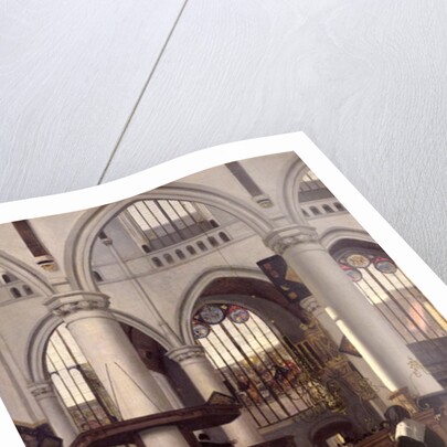 The Interior of Oude Kerk, Amsterdam, c.1660 by Emanuel de Witte