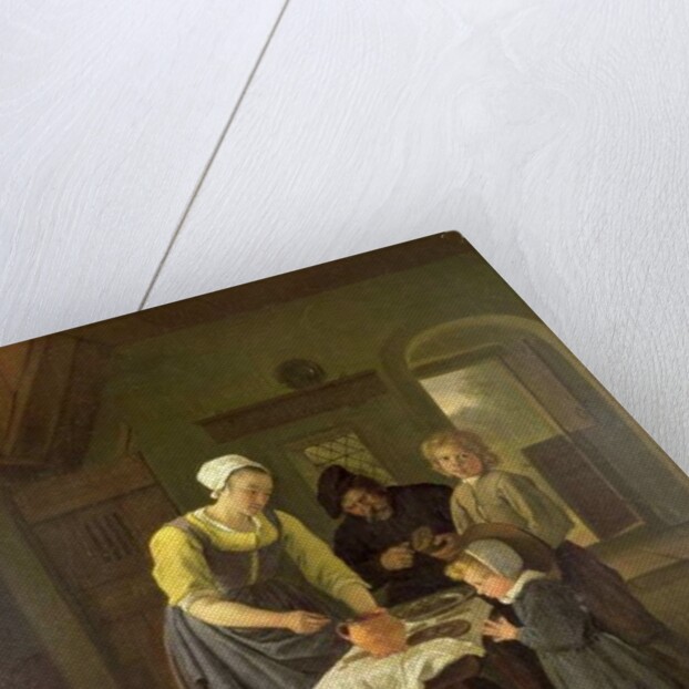 Peasant Family at Meal time, c.1665 by Jan Havicksz. Steen