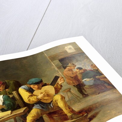 Peasants Making Music in an Inn, c.1635 by David the Younger Teniers