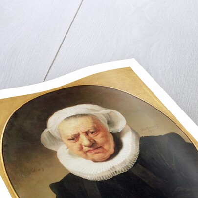Portrait of Aechje Claesdar, 1634 by Rembrandt Harmensz. van Rijn