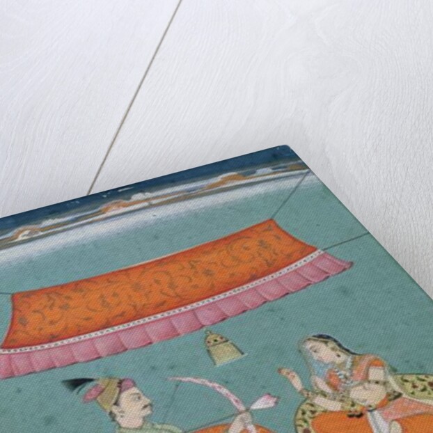 The Lotus Arrow, Bilaspur, c.1750 by Indian School