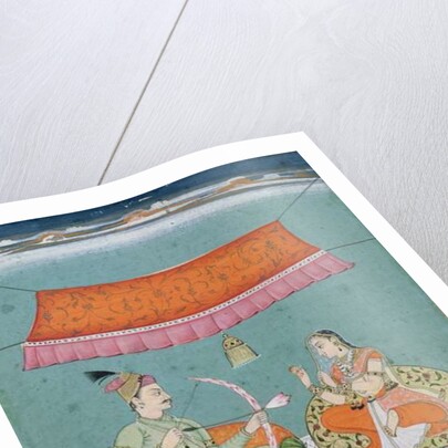 The Lotus Arrow, Bilaspur, c.1750 by Indian School