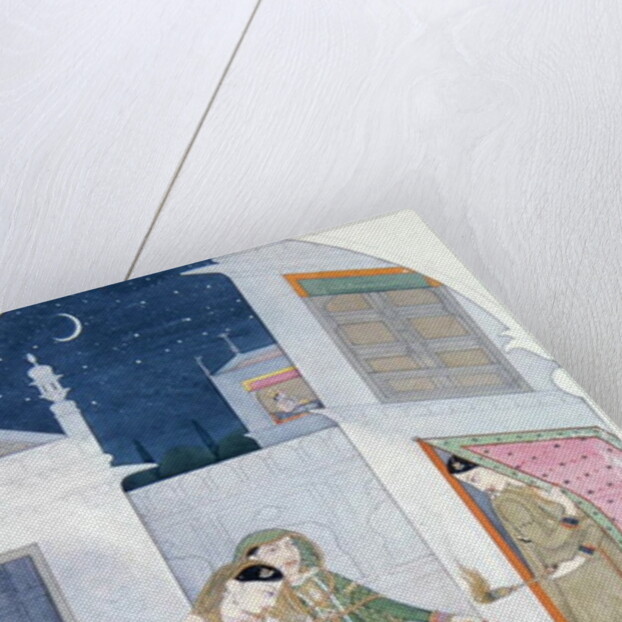 The Timid Bride, Kangra, c.1820 by Indian School