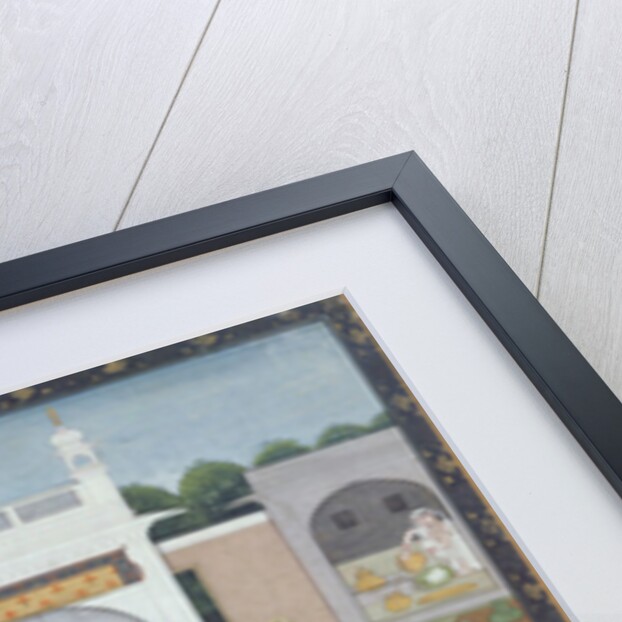 Palace Lady with her maids, Kangra, c.1790 by Indian School