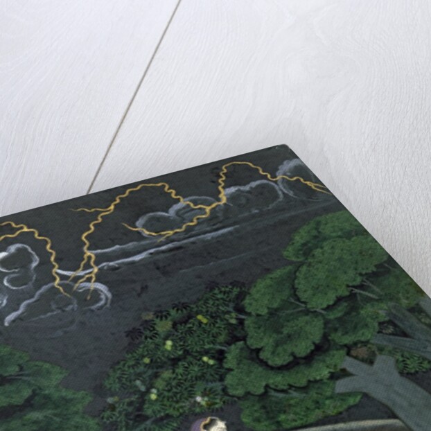 A lady on her way to a tryst, Guler, c.1760 by Indian School