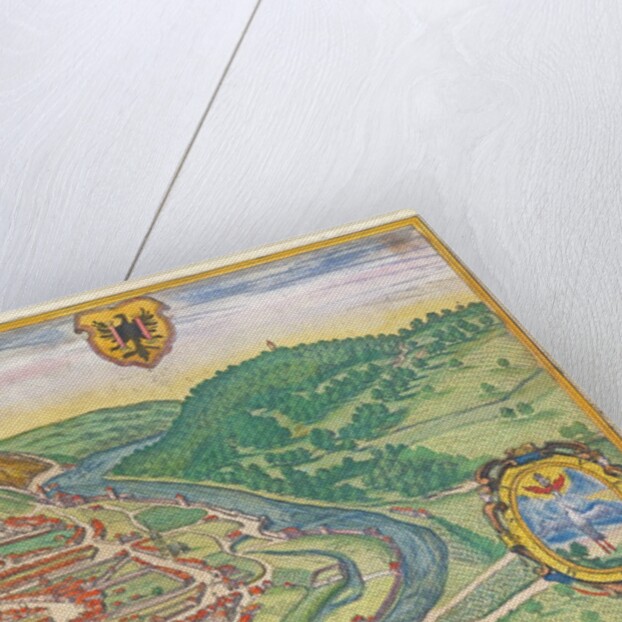 Map of Vienna by German School