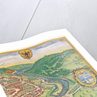 Map of Vienna by German School