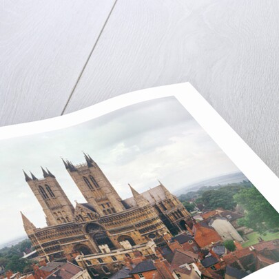 View of Lincoln Cathedral by Anonymous