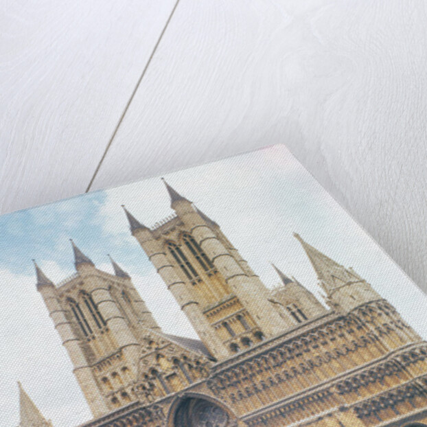 View of Lincoln Cathedral by Anonymous