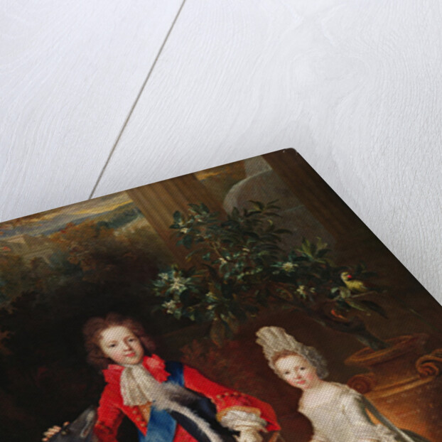 Prince James Francis Edward Stuart and Princess Maria Theresa Stuart, 1695 by Nicolas de Largilliere