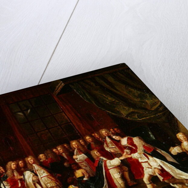 Queen Anne and the Knights of Garter, c.1725 by Pierre Angelis or Angillis