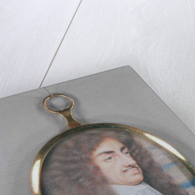 Miniature of Charles II by English School