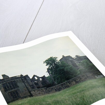 The Ruins of Old Hardwick Hall by Anonymous