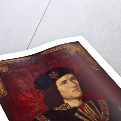 Portrait of King Richard III by English School
