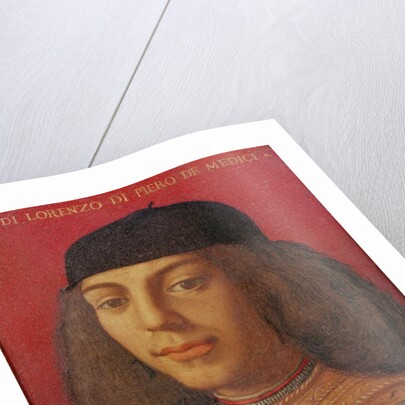 Portrait of Piero di Lorenzo de Medici by Agnolo di Cosimo Bronzino