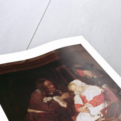 Two Men with a Sleeping Woman, c.1655-60 by Gabriel Metsu