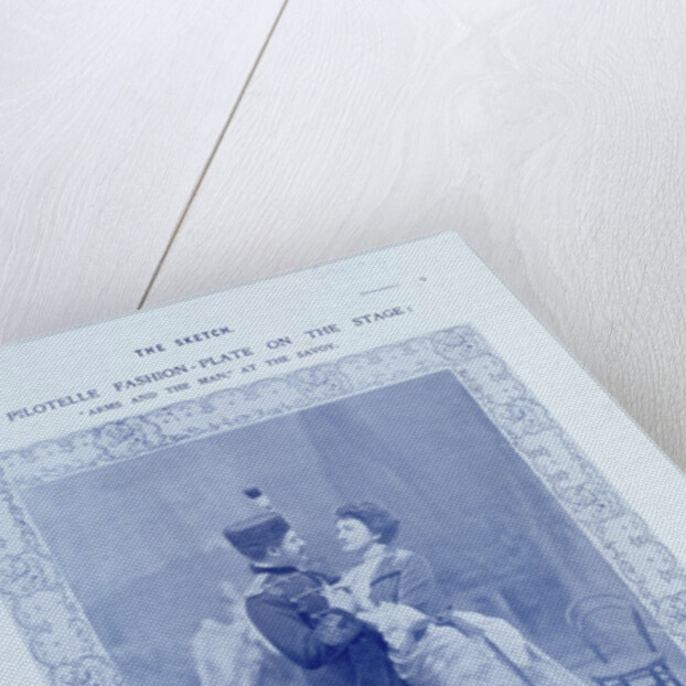 A Pilotelle Fashion-Plate on the Stage, 15th January 1908 by English Photographer