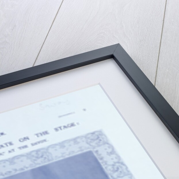 A Pilotelle Fashion-Plate on the Stage, 15th January 1908 by English Photographer