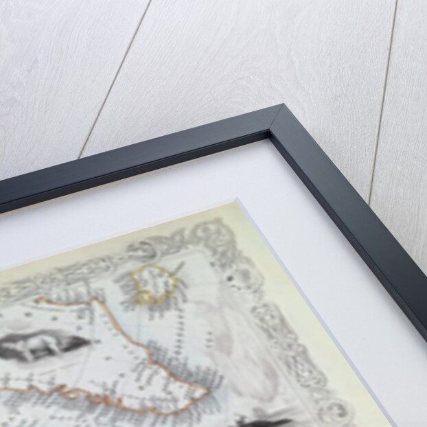 Map of British America, ca 1853 by John Rapkin