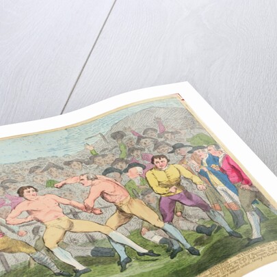 Boxing Match, 10th June 1788 by English School