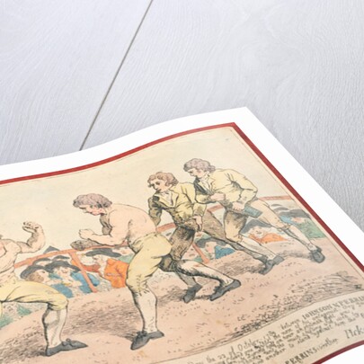 Johnson against Perrins, 22nd October 1789 by English School