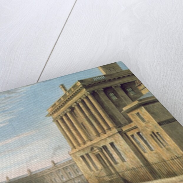 The Royal Crescent, Bath 1820 by David Cox