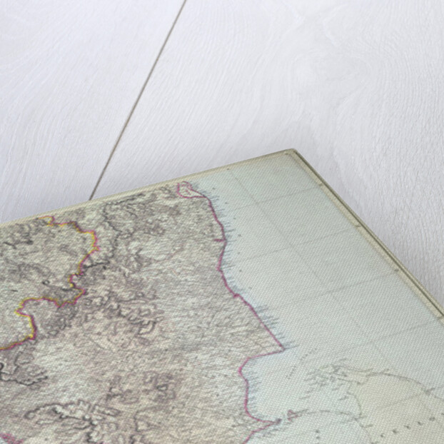 Map of Southern India, 1816 by English School