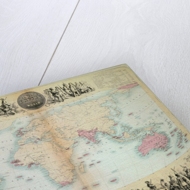 British Empire throughout the World by English School