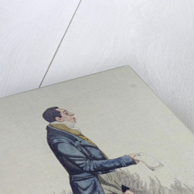 View at Lloyd's after a Stormy Night, 1824 by Richard Dighton