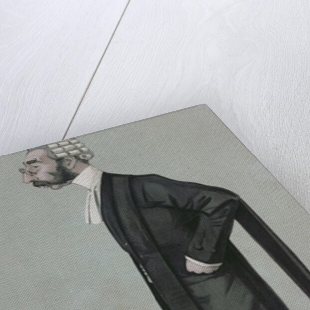 A Sporting Lawyer, form 'Vanity Fair', 17th March 1898 by Leslie Matthew (1851-1922) Ward