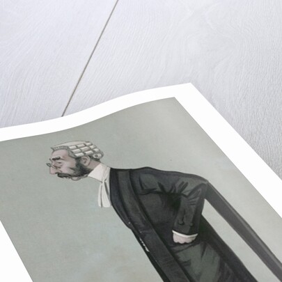 A Sporting Lawyer, form 'Vanity Fair', 17th March 1898 by Leslie Matthew (1851-1922) Ward