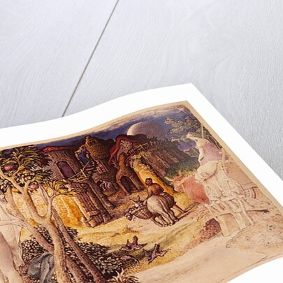 The Primitive City, 1822 by Edward Calvert