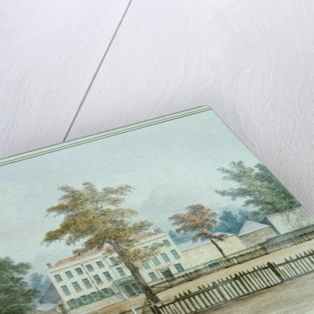 The Old House and entrance to Vauxhall Gardens, 1751 by English School
