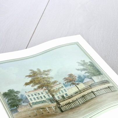 The Old House and entrance to Vauxhall Gardens, 1751 by English School